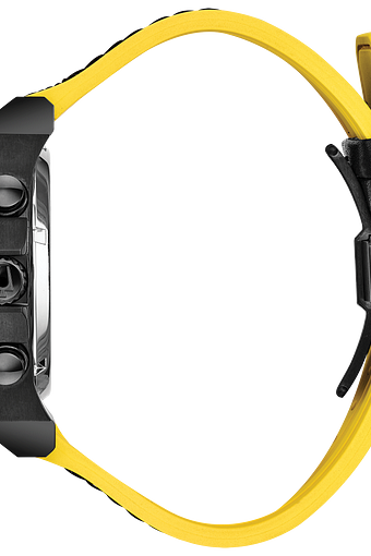bulova precisionist men's 98b312 quartz chronograph black rubber strap watch