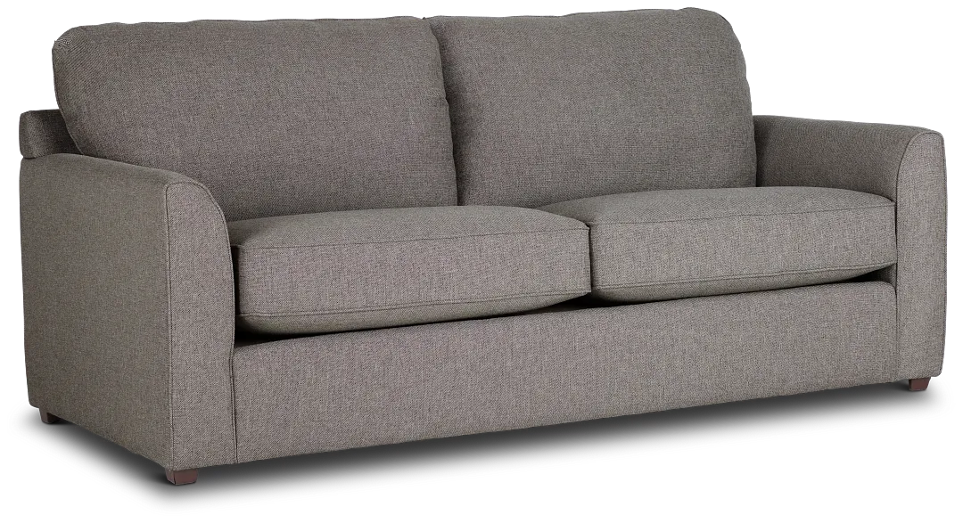 Asheville Brown Fabric Sofa