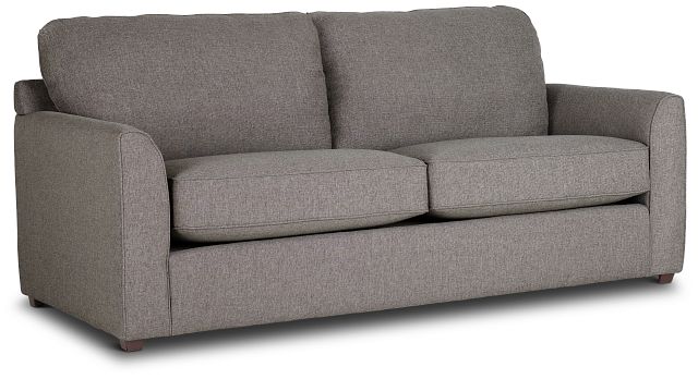 Asheville Brown Fabric Sofa (4)