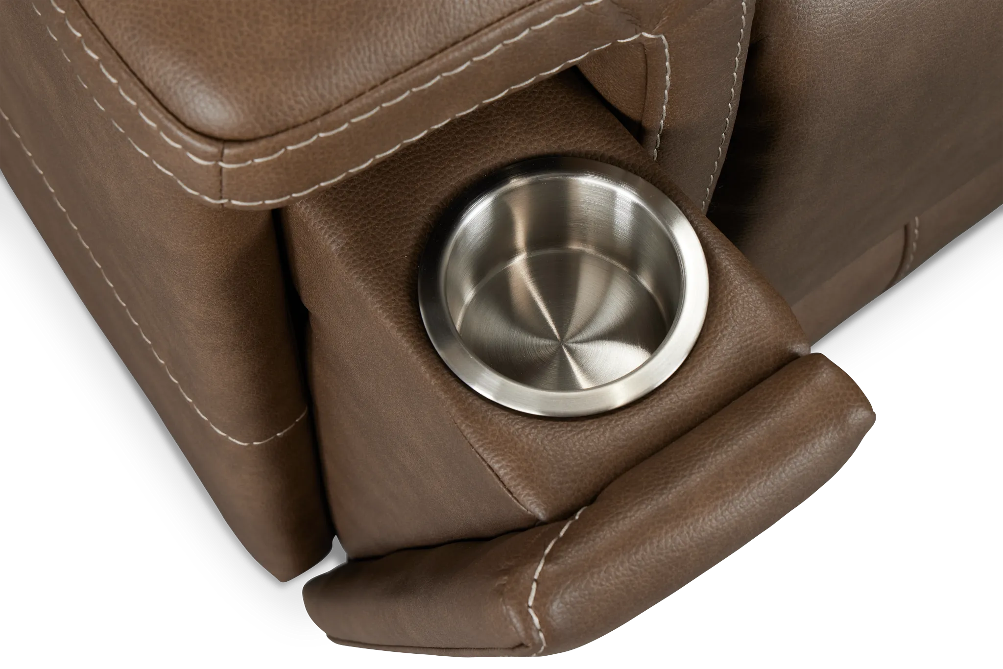 Jayden Brown Micro Power Reclining Sofa