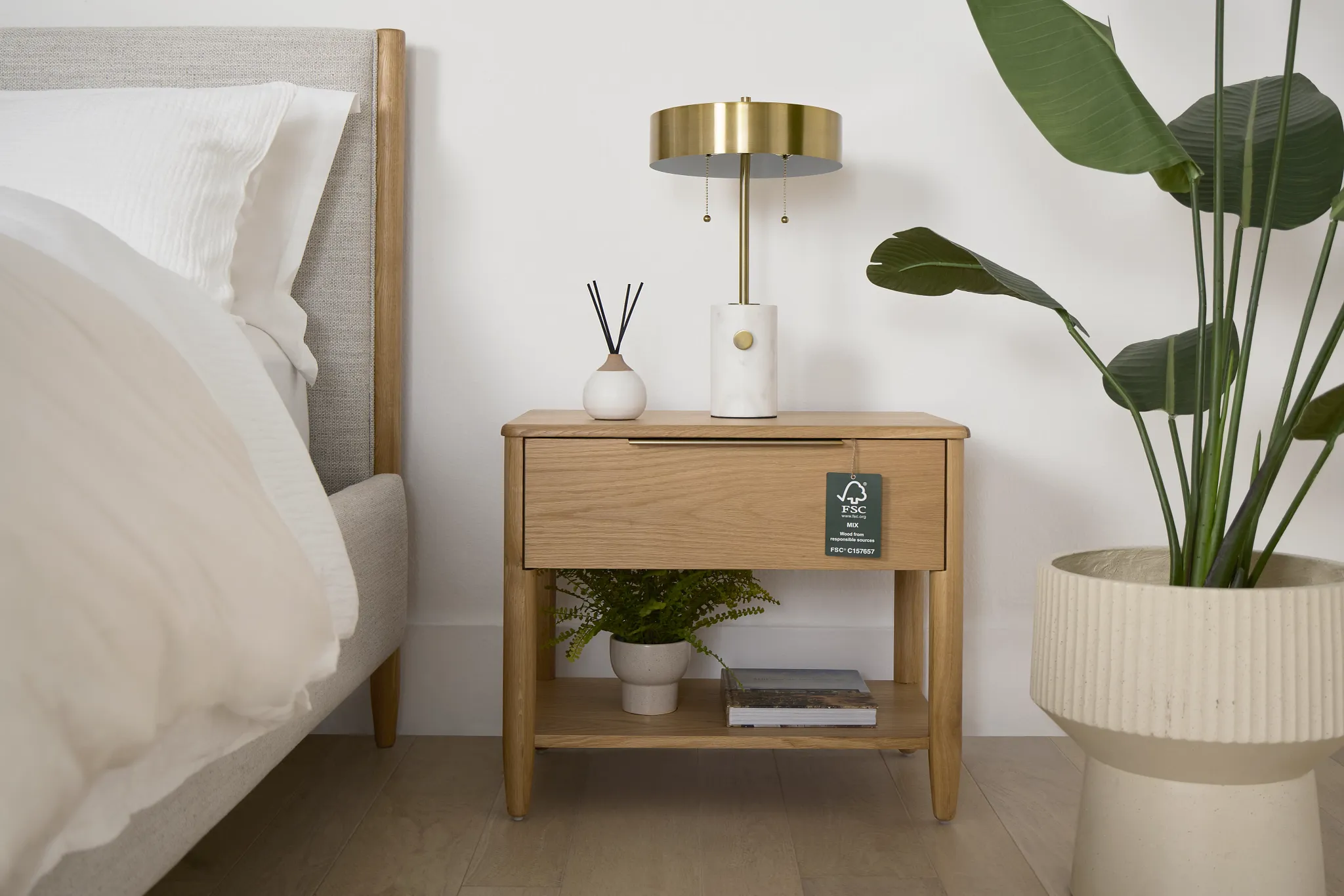 Stockton Light Tone Nightstand