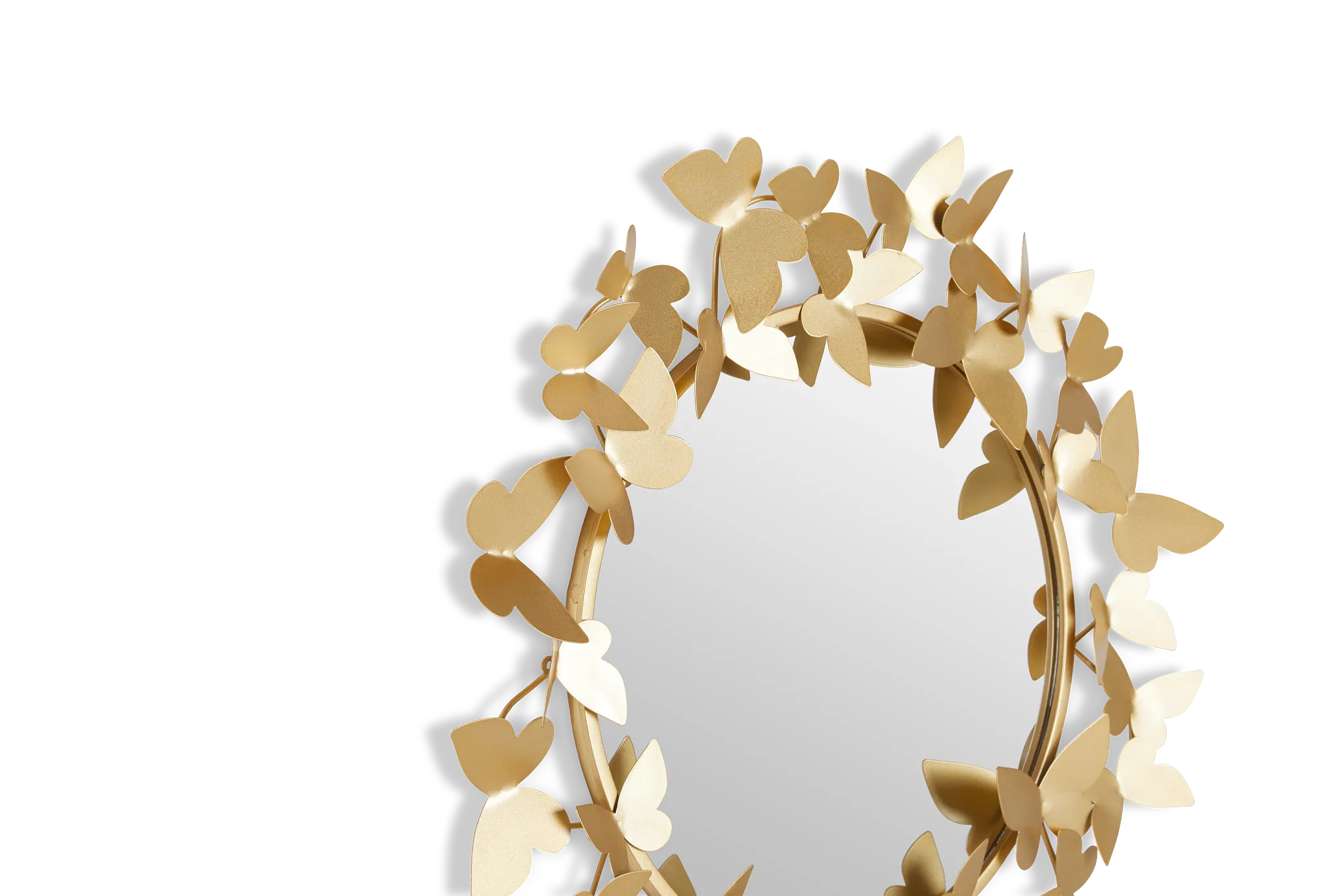 Butterfly Gold Mirror