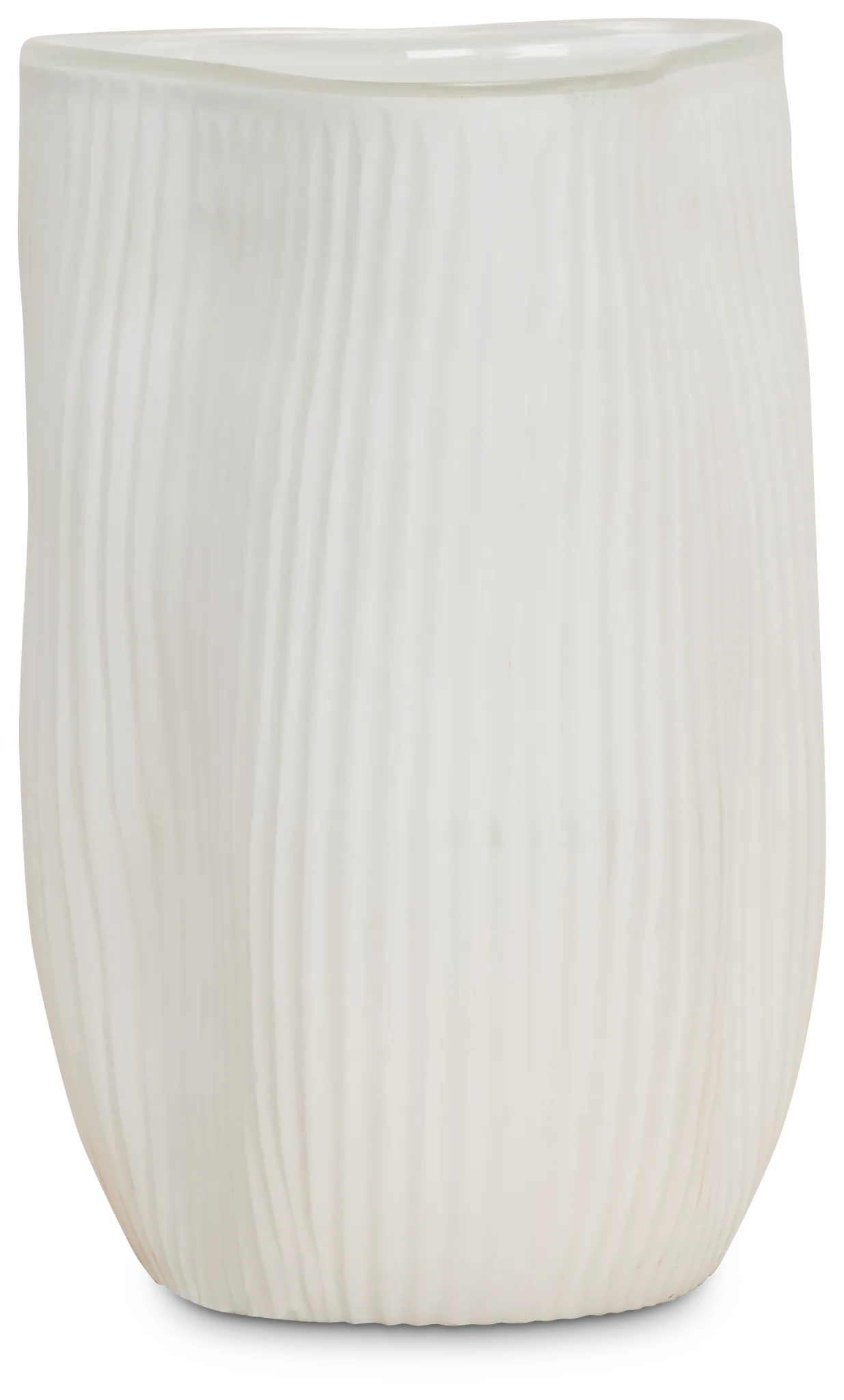 Niola White Small Vase
