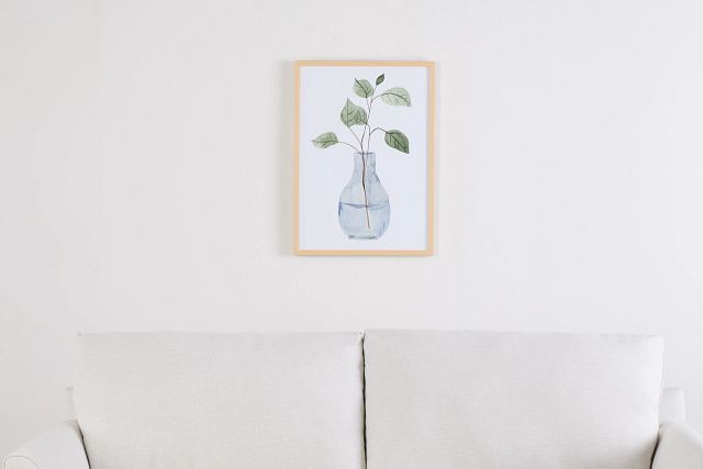 Blyss Green Framed Wall Art