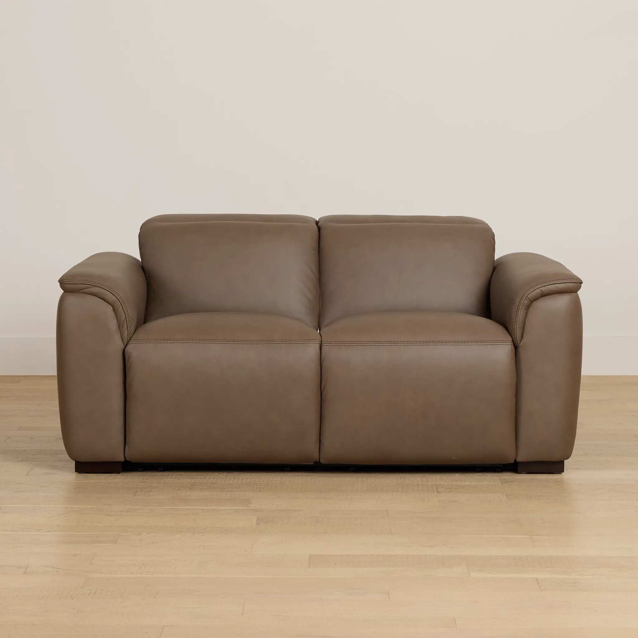 Flexsteel Brodie Dark Brown Leather/Vinyl Power Reclining Loveseat Flexsteel Brodie Dark Brown Leather/Vinyl Power Reclining Loveseat
