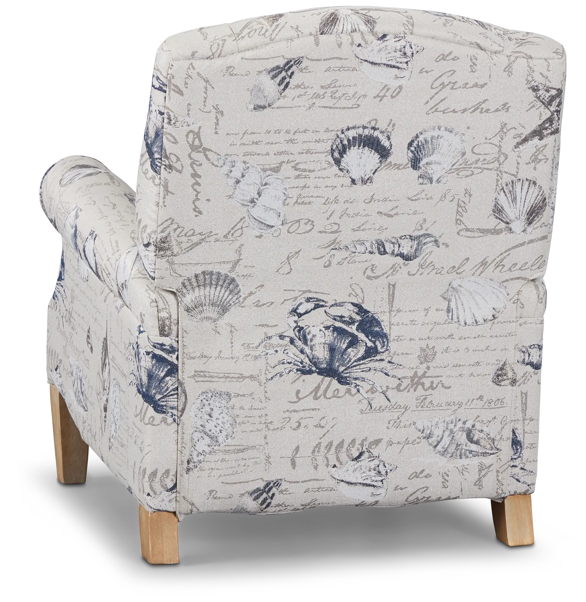 Shelly Light Beige Fabric Push Back Recliner Shelly Light Beige Fabric Push Back Recliner