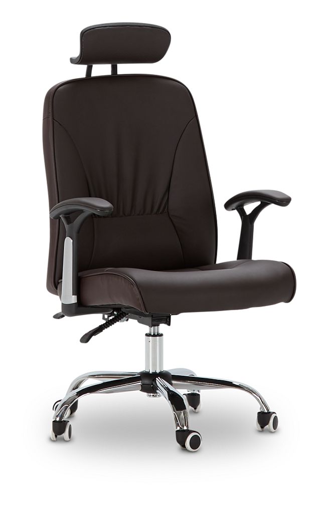 Aurora Brown Uph Desk Chair