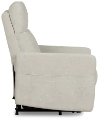 Talon Light Gray Fabric Power Lift Recliner