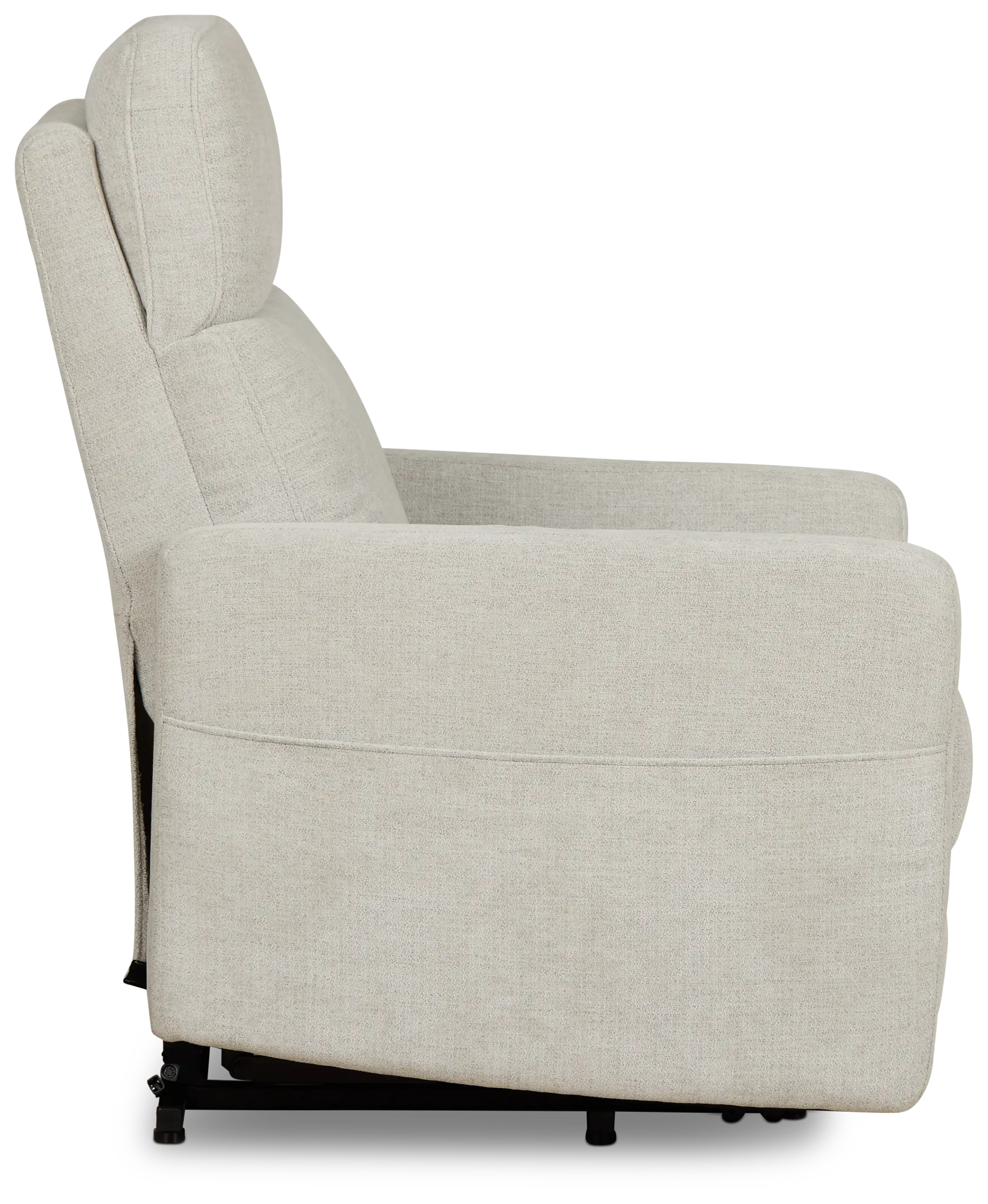 Talon Light Gray Fabric Power Lift Recliner Talon Light Gray Fabric Power Lift Recliner