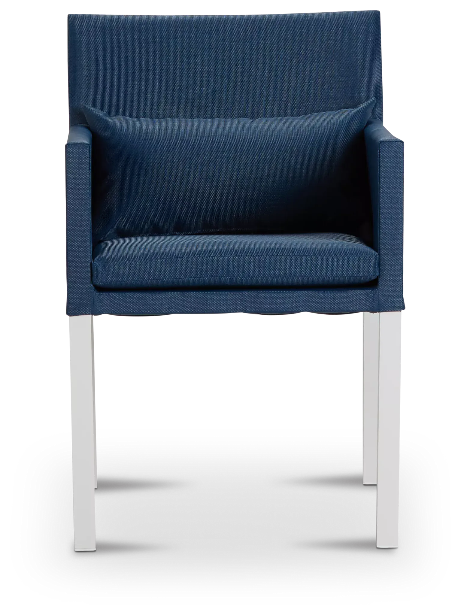 Lisbon Navy Cushioned Chair