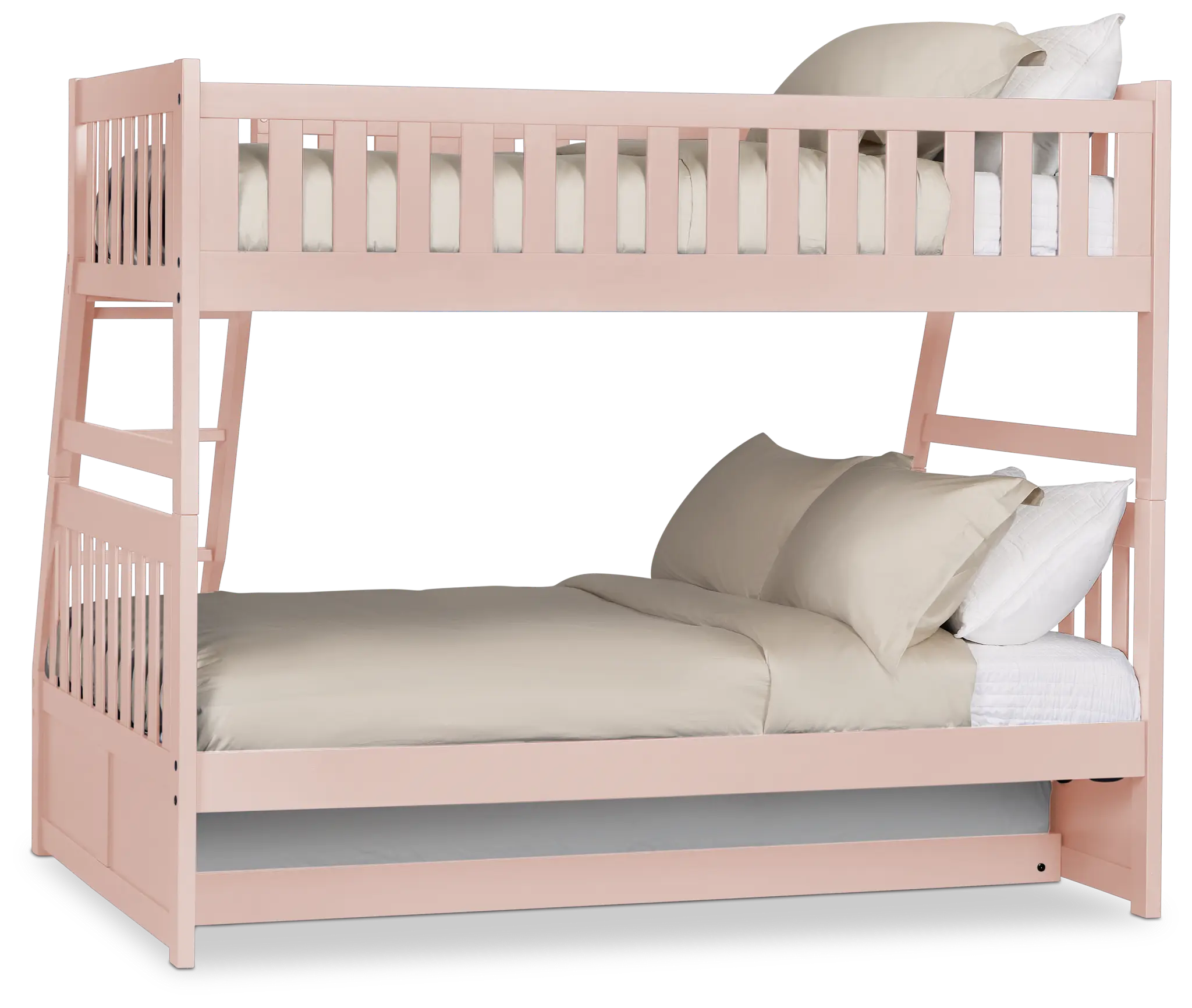 Charleston Pink Trundle Bunk Bed Charleston Pink Trundle Bunk Bed