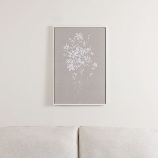 Frances Beige Framed Wall Art