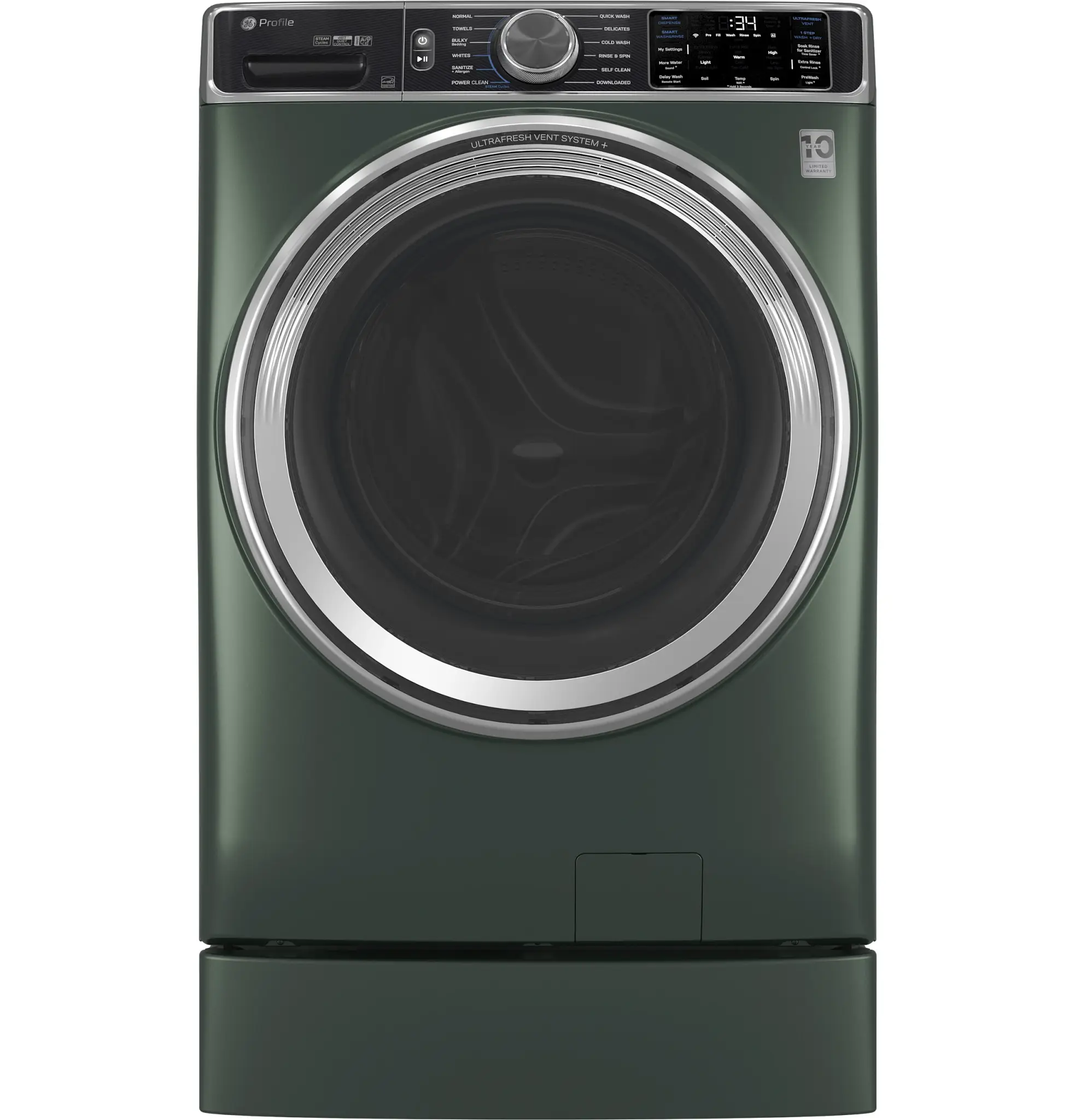 Ge 728 Series Green 7" Laundry Pedestal Ge 728 Series Green 7" Laundry Pedestal