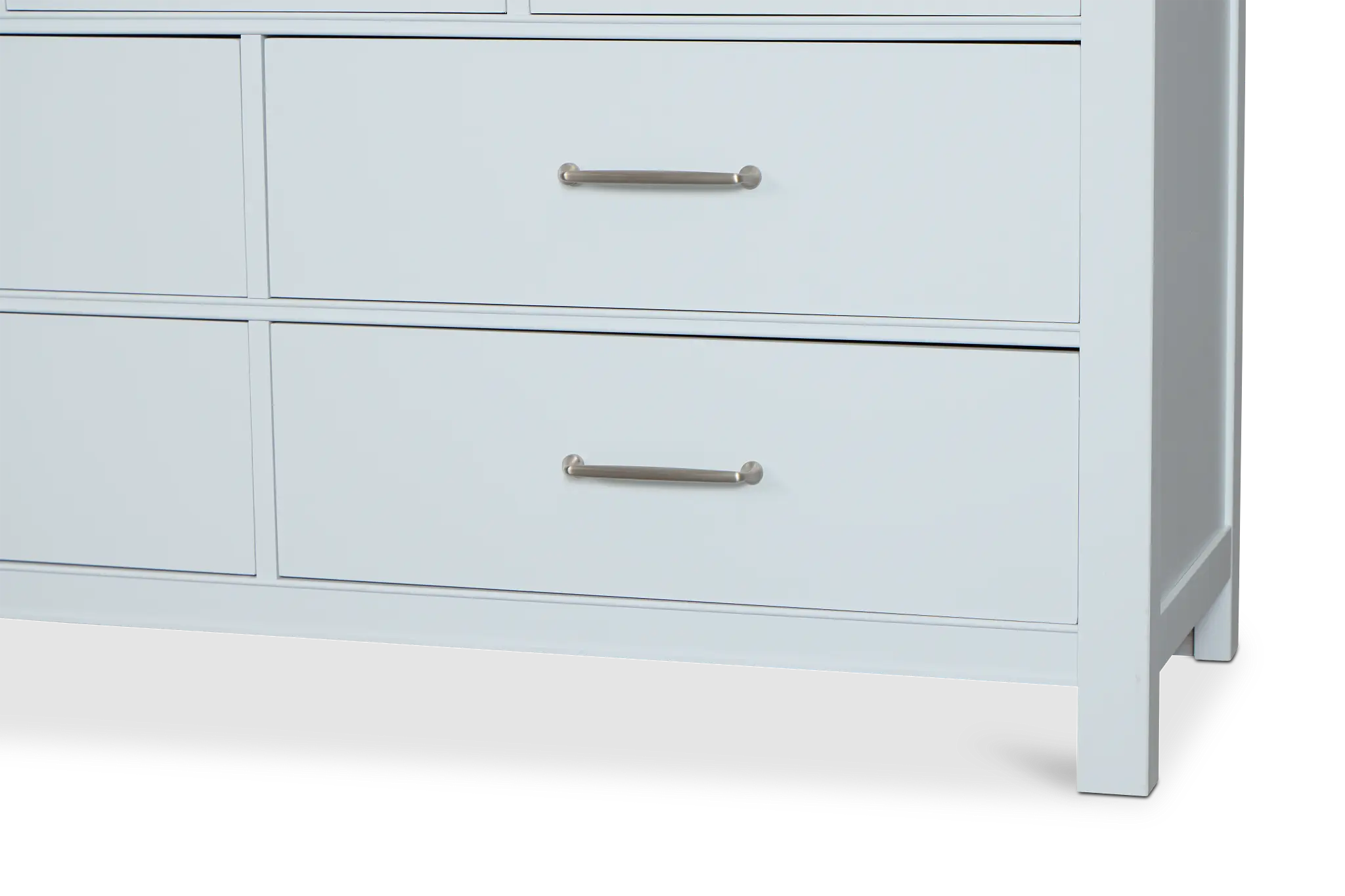Carolina Light Blue Dresser & Mirror Carolina Light Blue Dresser & Mirror