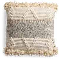 Atari Gray Accent Pillow