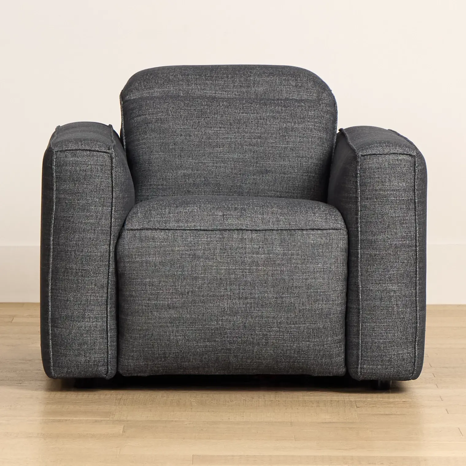 Ryland Dark Gray Fabric Power Recliner With Power Headrest Ryland Dark Gray Fabric Power Recliner With Power Headrest