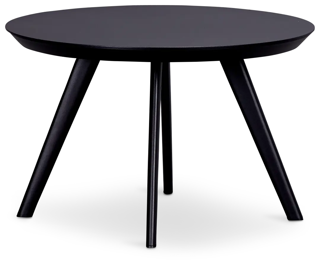 Malaga Black Round Coffee Table Malaga Black Round Coffee Table