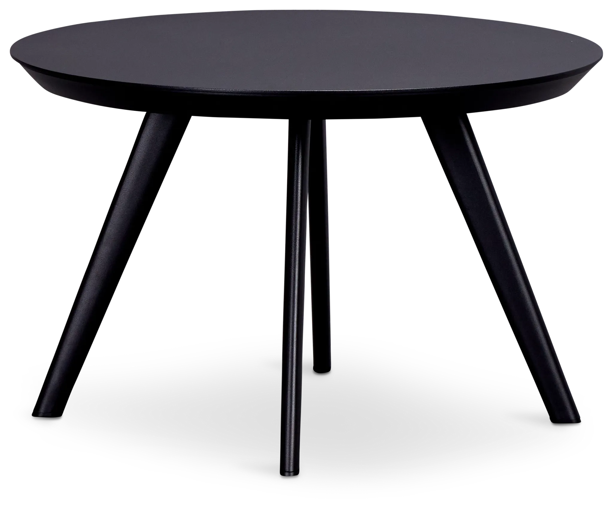 Malaga Black Round Coffee Table