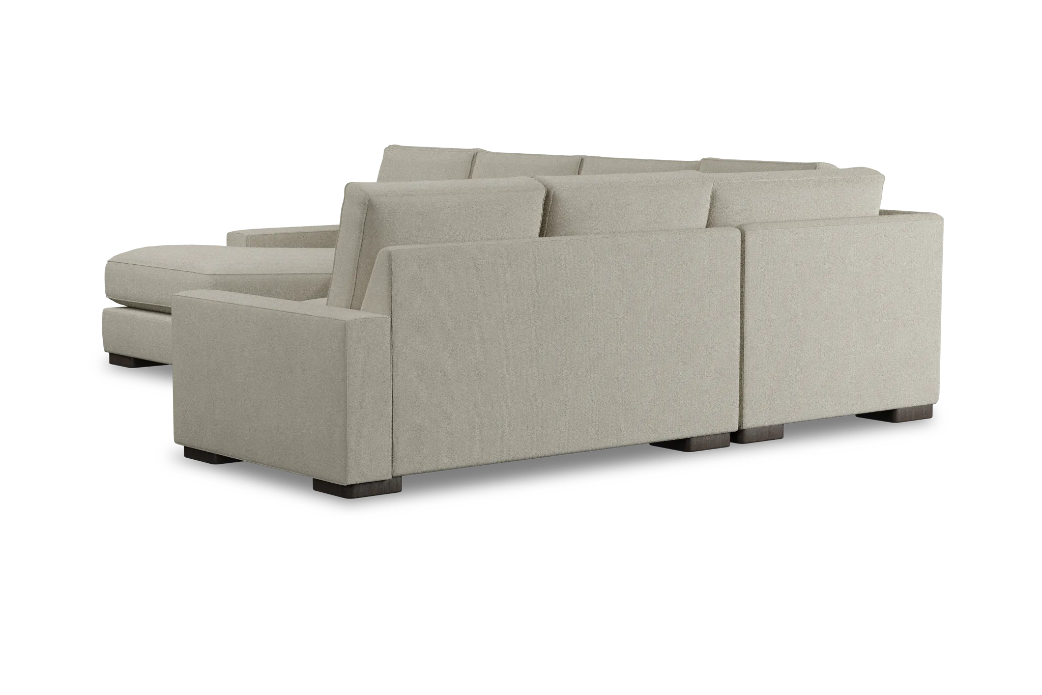 Edgewater Suave Beige Medium Left Chaise Sectional