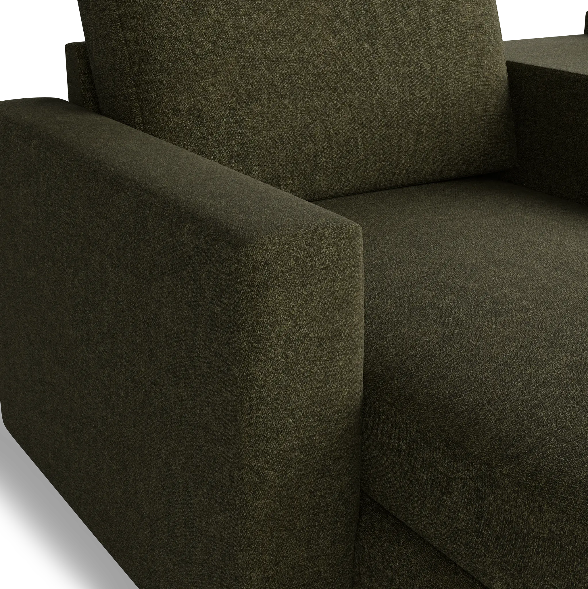 Citymod Green Fabric 6-piece Home Theater With Storage Consoles Citymod Green Fabric 6-piece Home Theater With Storage Consoles