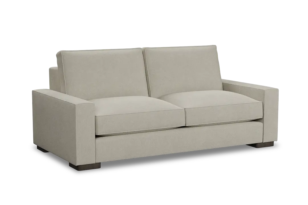 Edgewater Suave Beige 84" Sofa W/ 2 Cushions Edgewater Suave Beige 84" Sofa W/ 2 Cushions