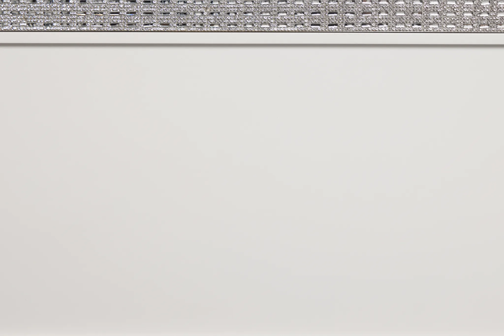 Milan White Uph Panel Bed