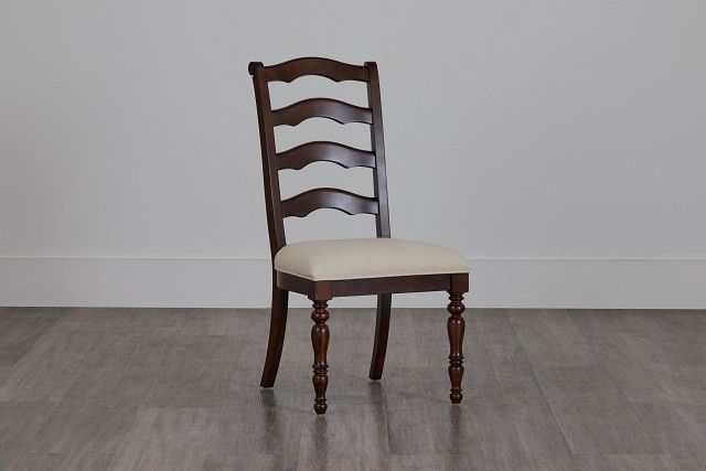 Savannah Dark Tone Upholstered Side Chair