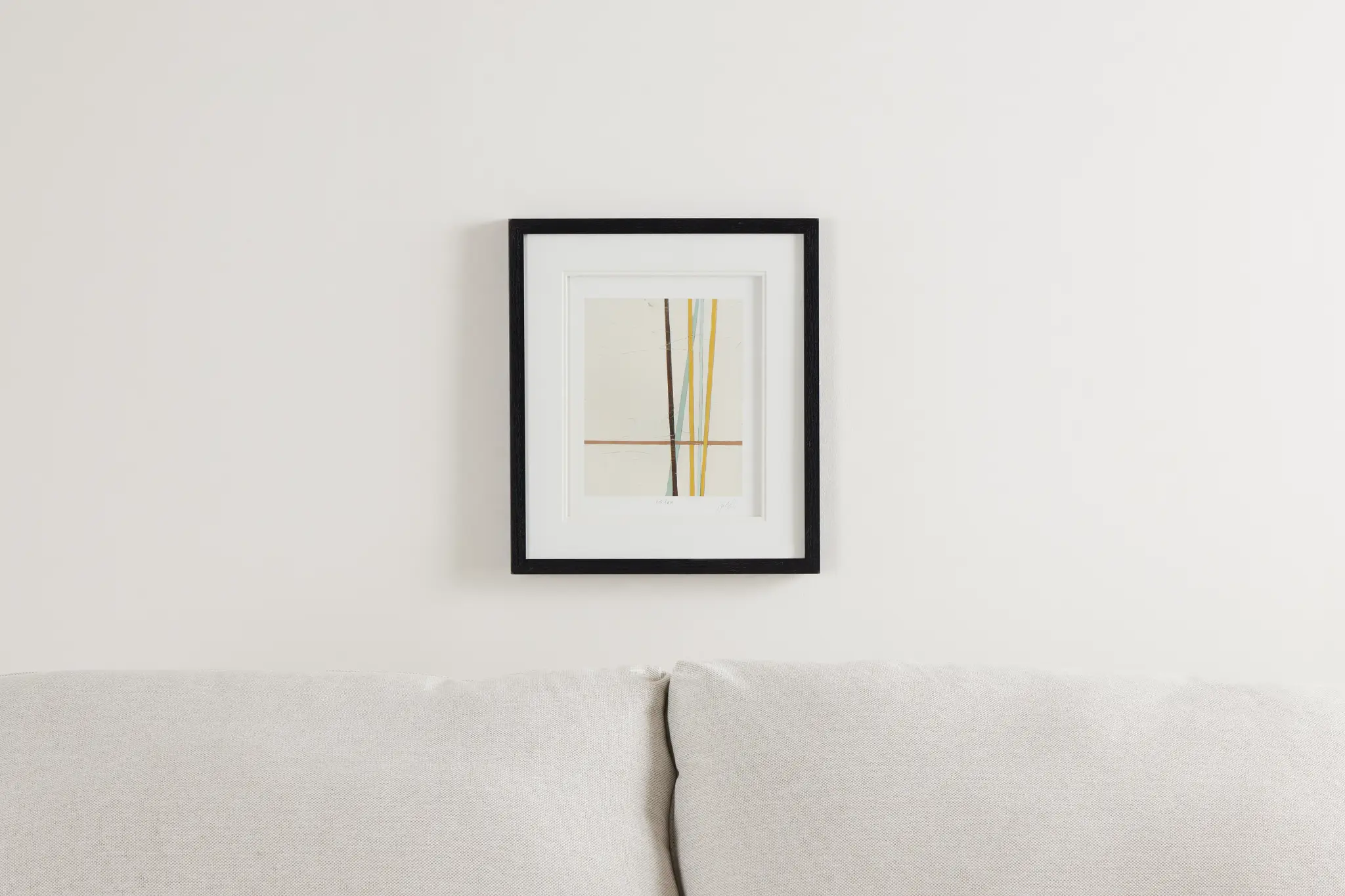 Linear Multicolored Framed Wall Art Linear Multicolored Framed Wall Art
