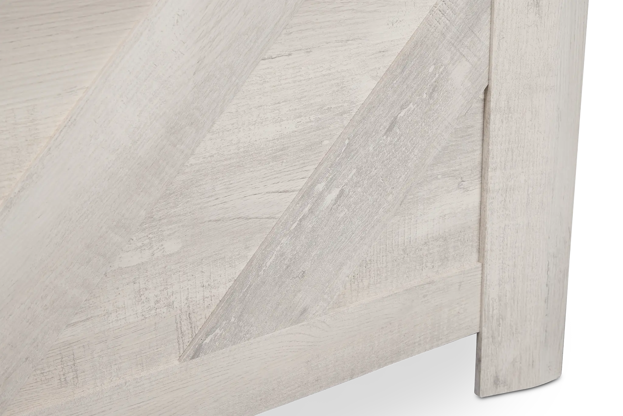 Delray White Panel Bed Delray White Panel Bed