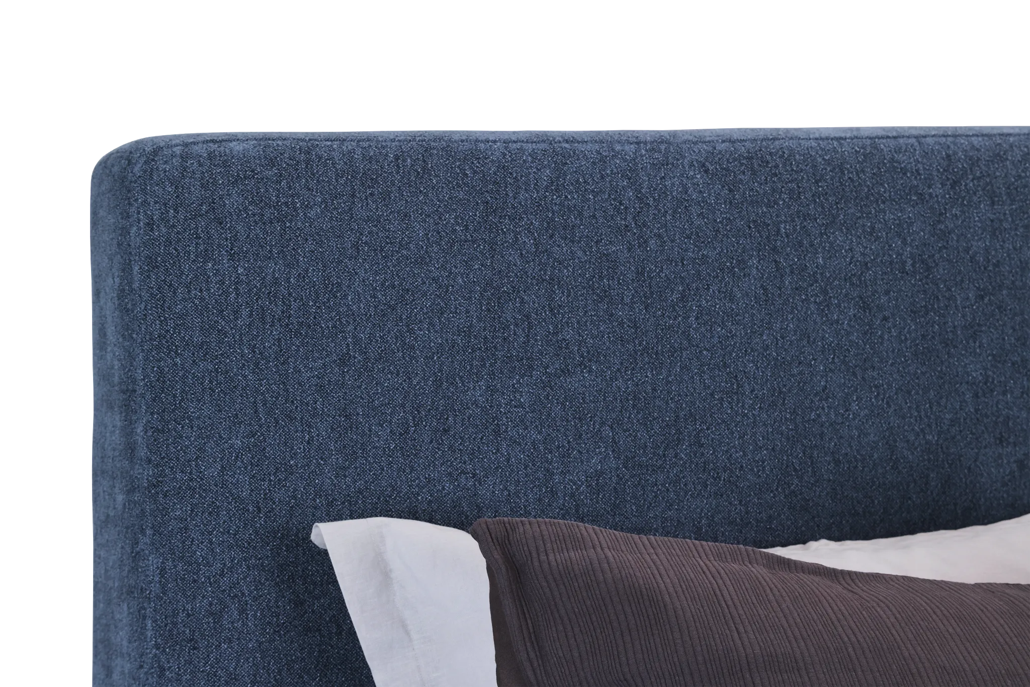 Emit Dark Blue Uph Panel Bed