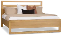 Williamsburg Light Tone Platform Bed