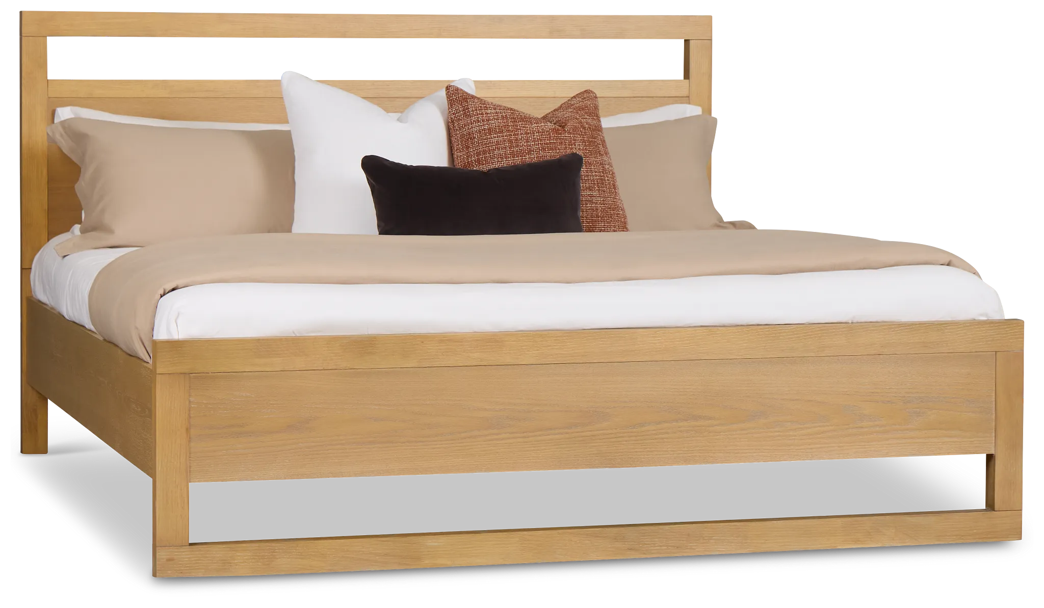 Williamsburg Light Tone Platform Bed