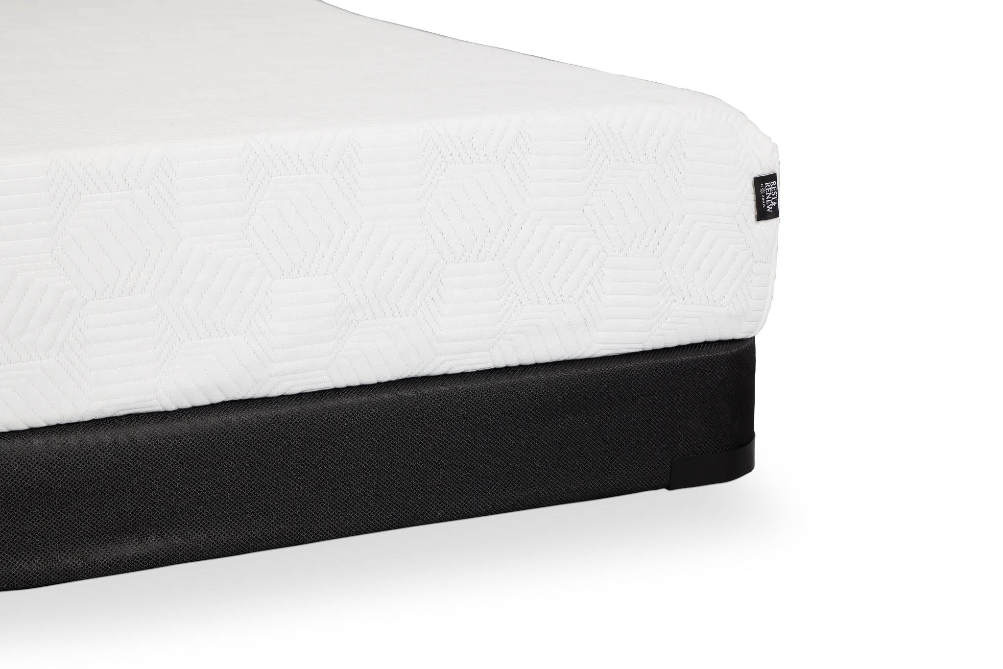 Rest & Renew By Zinus Gel Memory Foam Mattress 8" Cush Firm Low-profile Mattress Set