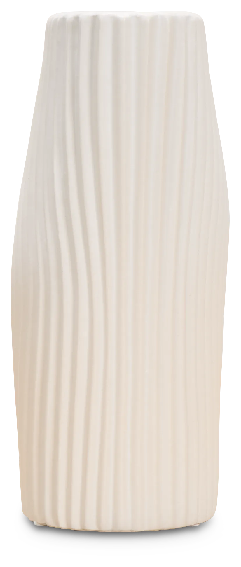 Euri White Medium Vase