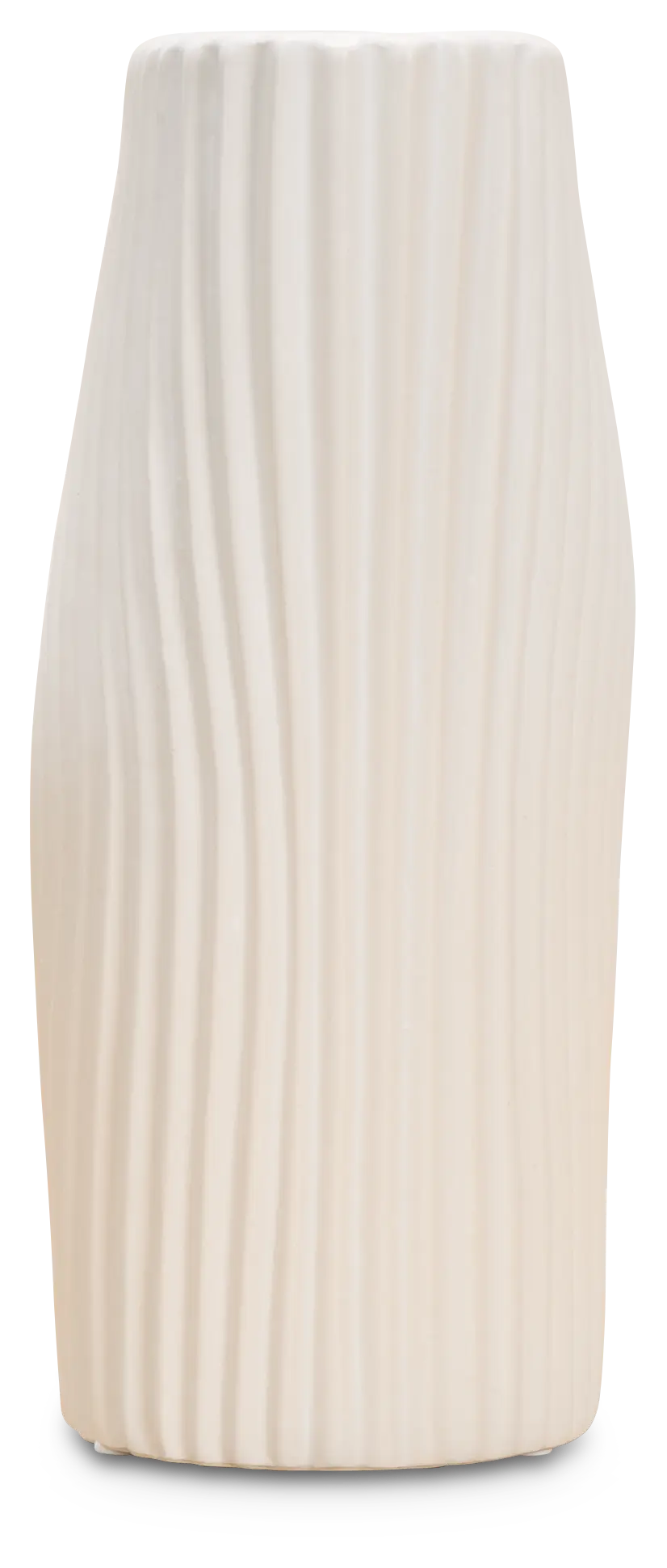 Euri White Medium Vase Euri White Medium Vase
