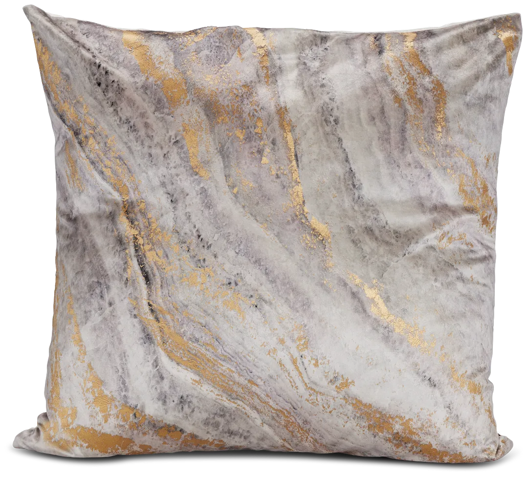 Leiana Gold 22" Accent Pillow