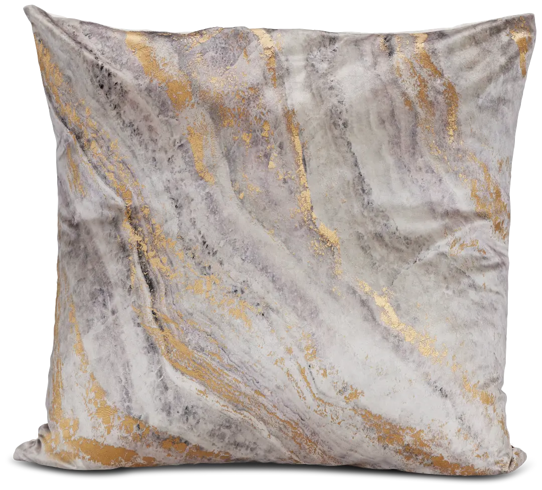 Leiana Gold 22" Accent Pillow Leiana Gold 22" Accent Pillow