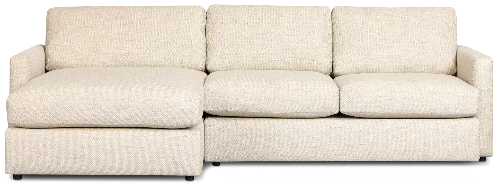 Maxwell Light Gray Fabric Left Chaise Sectional Maxwell Light Gray Fabric Left Chaise Sectional