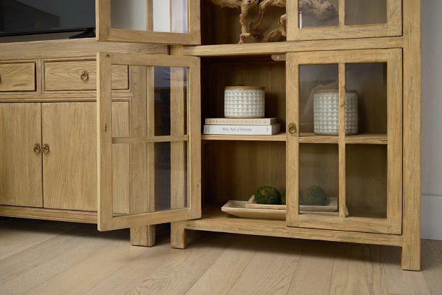 Marius Light Tone Four-door Cabinet