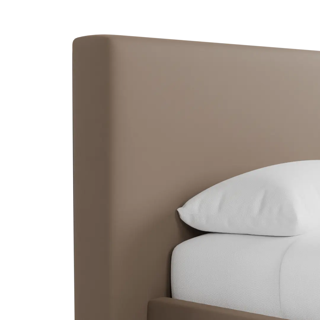 Grayton Joya Beige 44" Upholstered Platform Bed Grayton Joya Beige 44" Upholstered Platform Bed