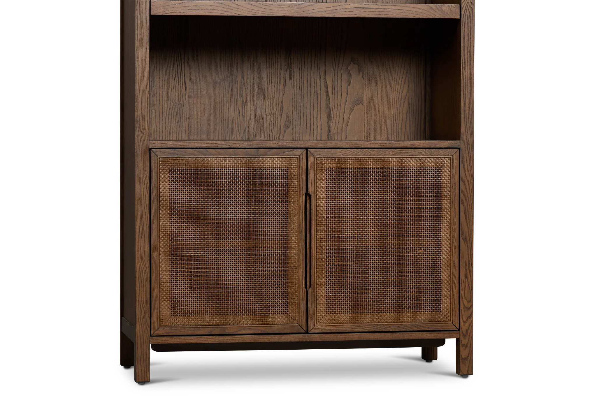 Pacific Mid Tone Arched Bookcase