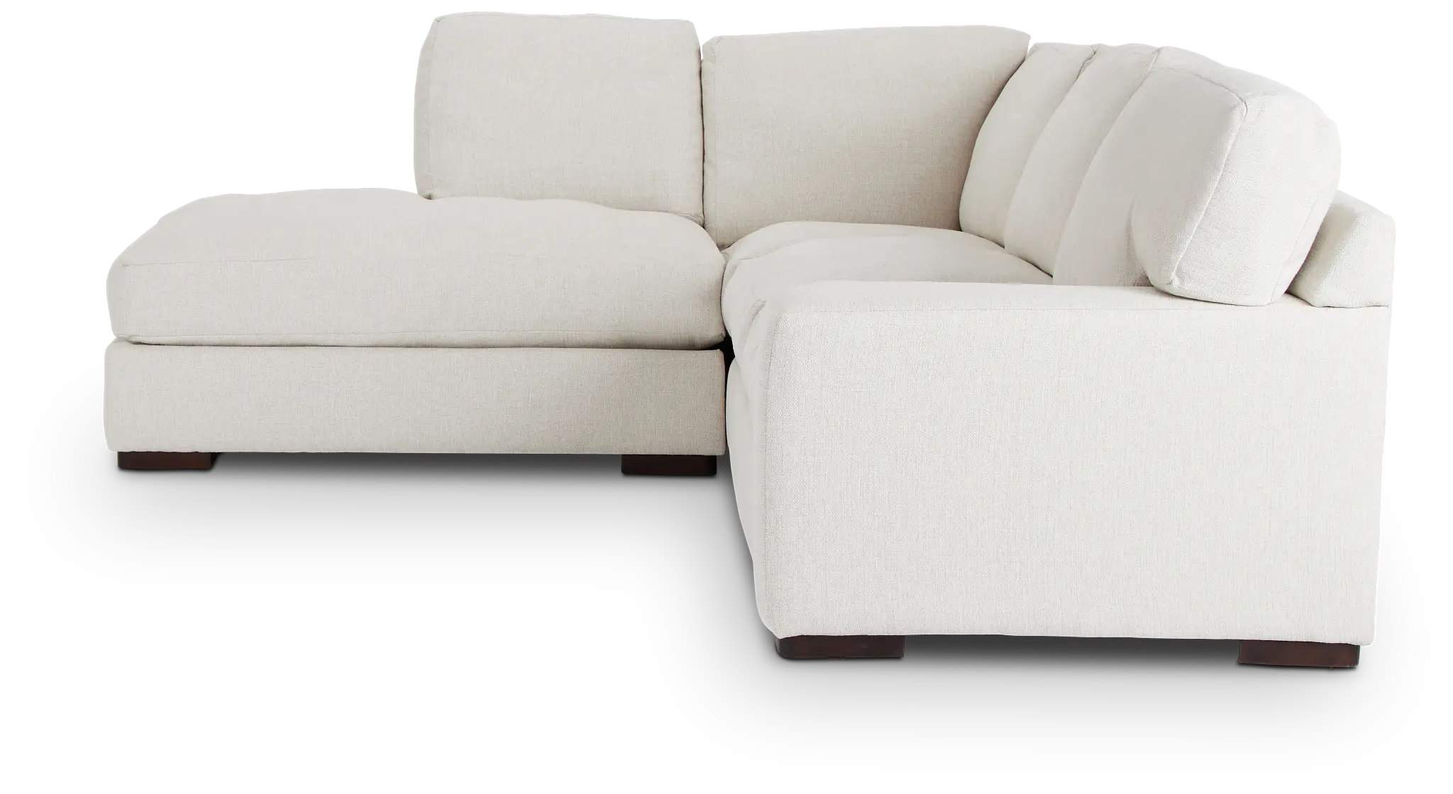 Veronica White Down Left Bumper Sectional Veronica White Down Left Bumper Sectional