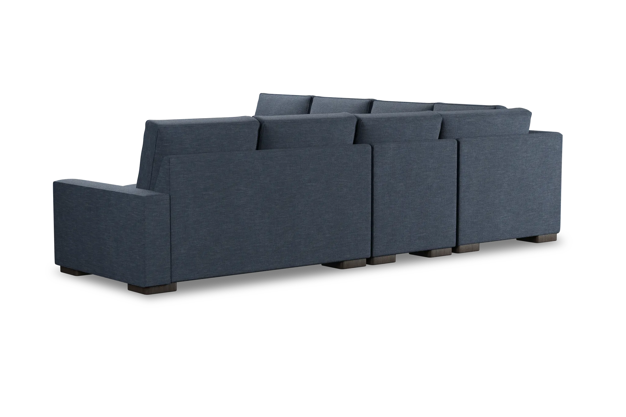 Edgewater Elevation Dark Blue Large Two-arm Sectional