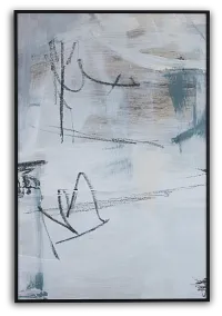 Natalie White Framed Wall Art