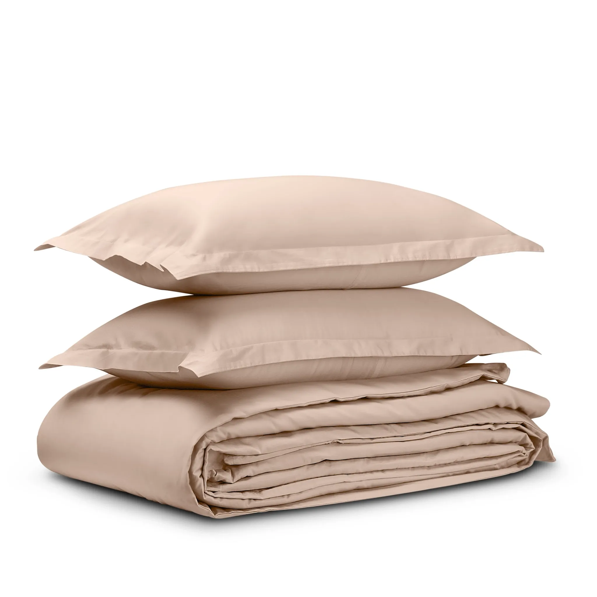 Rest & Renew Cotton Sateen Pink 300 Thread Duvet Set