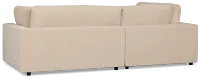 Lounge Light Beige Fabric Left Chaise Sectional