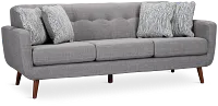 Raya Light Gray Fabric Sofa
