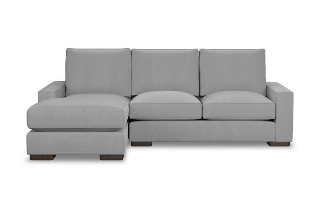 Edgewater Delray Light Gray Left Chaise Sectional
