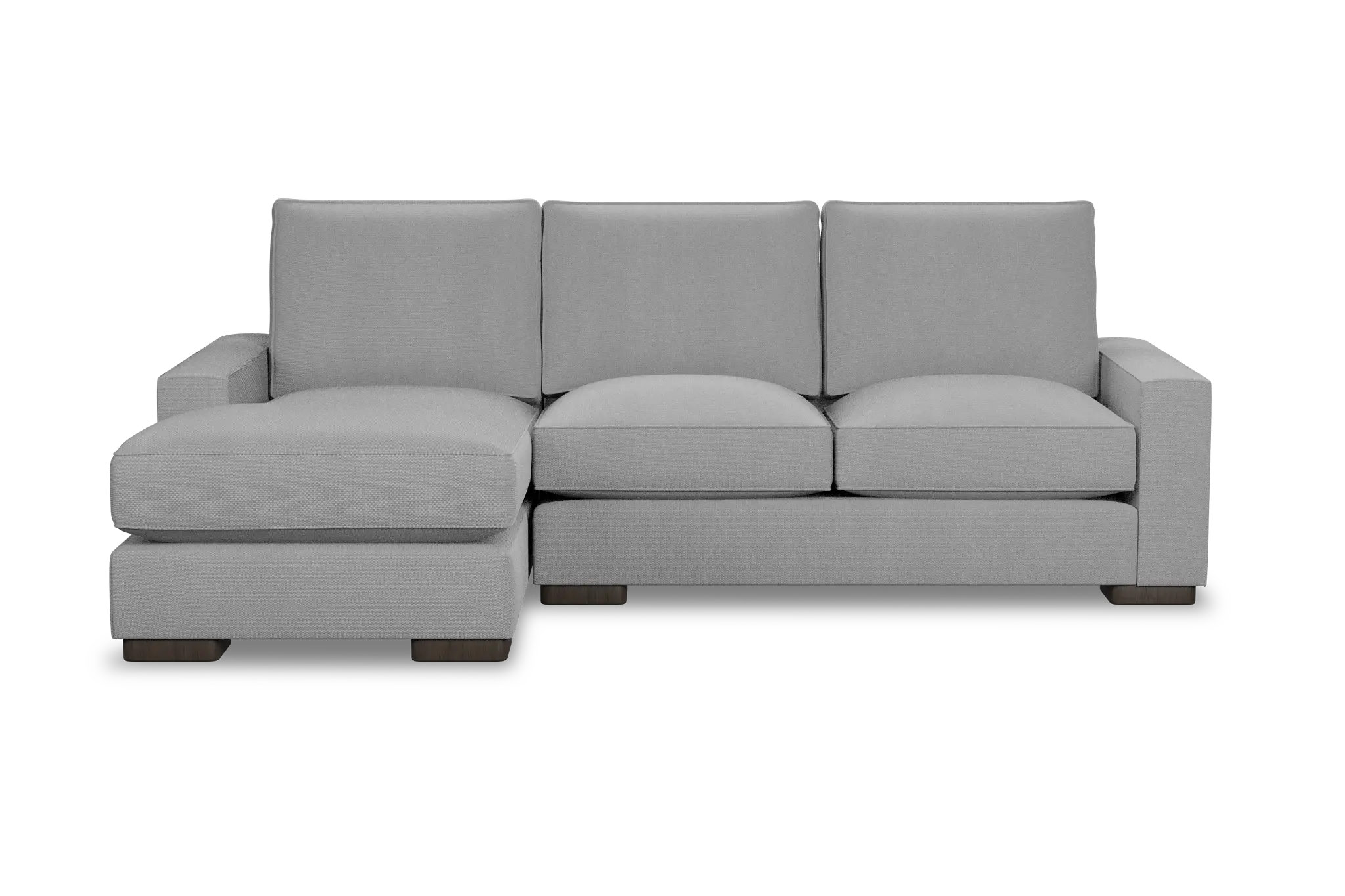 Edgewater Delray Light Gray Left Chaise Sectional Edgewater Delray Light Gray Left Chaise Sectional