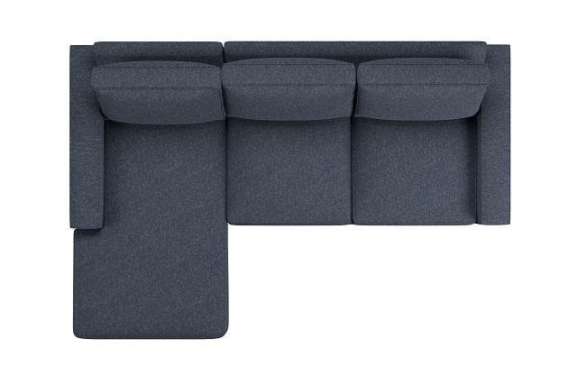 Edgewater Maguire Blue Left Chaise Sectional